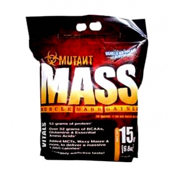 MUTANT MASS 15 LBS VANILLA ICE CREAM