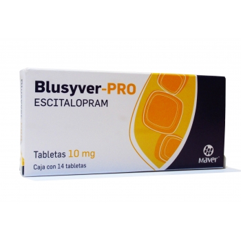 BLUSYVER- PRO (ESCITALOPRAM) C/14 TABS 10 MG