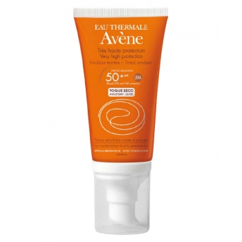 AVENE EMULSION TOQUE SECO CON COLOR 50+ 50 ML