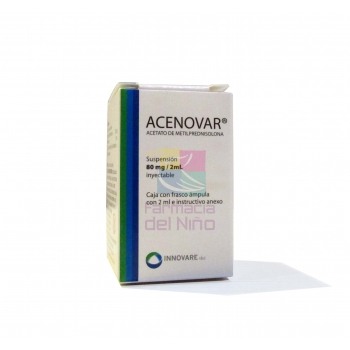 ACENOVAR (METILPREDNISOLONA) SOL. INY. C/1 AMP. 40MG / ML