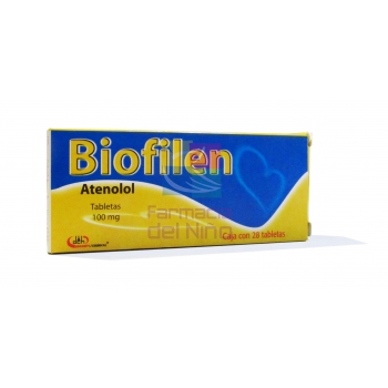 BIOFILEN (ATENOLOL)  100 MG C/28 TABS