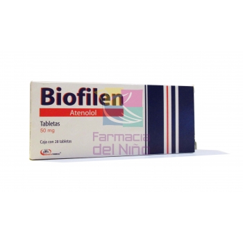 BIOFILEN (ATENOLOL) 28 TABS 50 MG