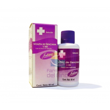 VIOLETA DE GENCIANA FRASCO C/40 ML