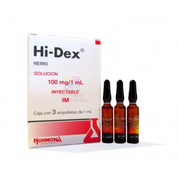 sadness pack Across HI-DEX (IRON) 3 VIALS 1 ml *THIS PRODUCT IS ONLY AVAILABLE IN MEXICO -  Farmacia Del Niño - PHARMACY ONLINE IN MEXICO OF BRAND NAME & GENERIC  MEDICATIONS, DRUG STORE IN MEXICO,