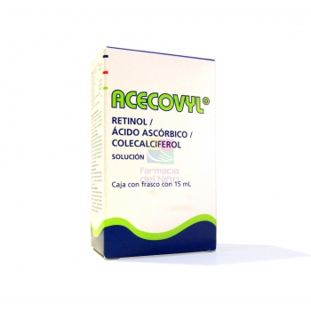 ACECOVYL (RETINOL / ascorbic acid / cholecalciferol) DROPS 15 ML *THIS PRODUCT IS ONLY AVAILABLE IN MEXICO