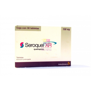 SEROQUEL XR (QUETIAPINA) 150 MG 30 TAB