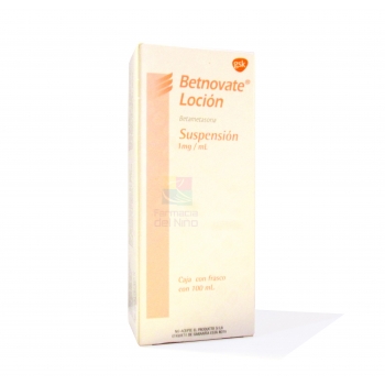 BETNOVATE (BETAMETAZONA) 1MG/ML LOCION100ML