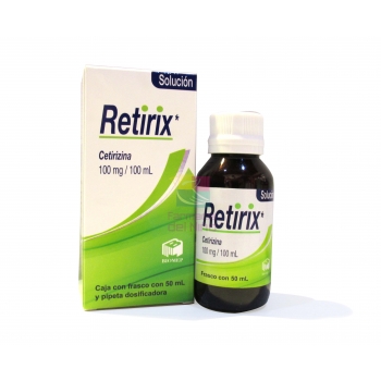 RETIRIX  (CETIRIZINA) SOLUCION 50 ML 100 MG