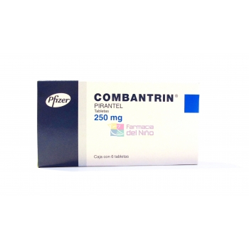 COMBANTRIN (PIRANTEL)  6 TABS 250MG