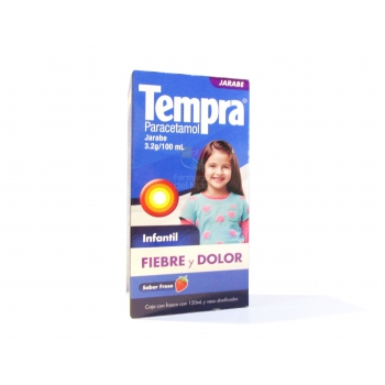 TEMPRA (PARACETAMOL) SYRUP STRAWBERRY 120 ML