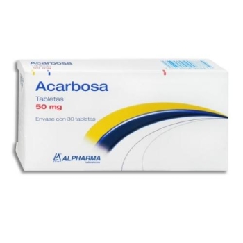 ACARBOSA 50MG 30 TAB