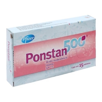 PONSTAN (ACIDO MEFENAMINICO) 15 TABS 500MG