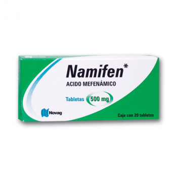 NAMIFEN (ACIDO MEFENAMICO) 500MG 20T