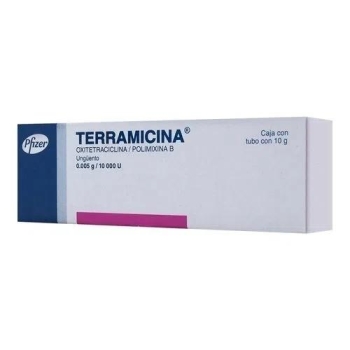 TERRAMICINA  POMADA OFTALMICA 10G