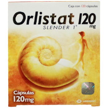 SLENDER ORLISTAT 120MG 120 CAP