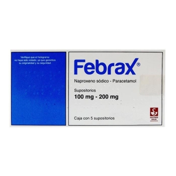 FEBRAX 5 SUPS 100MG