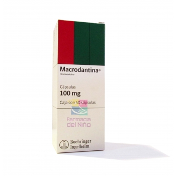 MACRODANTIN (NITROFURANTOIN) 100MG 40CAPS