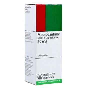 MACRODANTIN (NITROFURANTOIN) 50MG 40CAPS