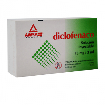 DICLOFENACO (VOLTAREN) 75MG/3ML 2 AMP