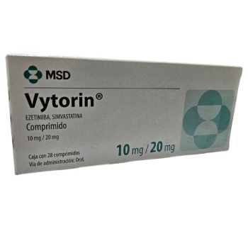 VYTORIN (EZETIMIBA / SIMVASTATINA) 10/20 MG 28 COMP