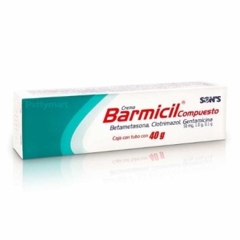 BARMICIL COMP (BETAMETASONA/CLOTRIMAZOL/GENTAMICINA) CREMA 40 G