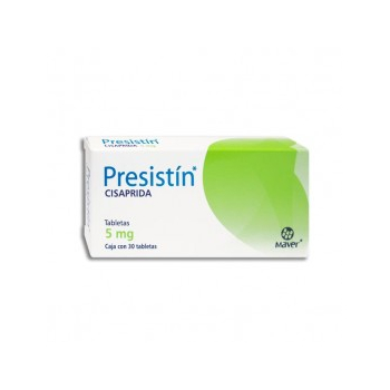 PRESISTIN (CISAPRIDA) 5MG 30 TABLETS