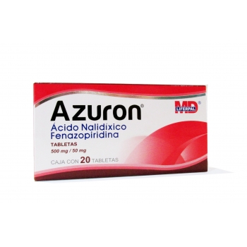 AZURON (ACIDO NALIDIXICO / FENAZOPIRIDINA) 20 TAB