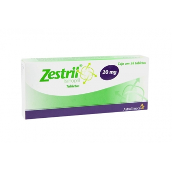 ZESTRIL (LISINOPRIL) 20MG 28 TABLETAS