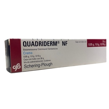 QUADRIDERM NF (BETAMETASONA, CLOTRIMAZOL, GENTAMICINA) 30G CREMA