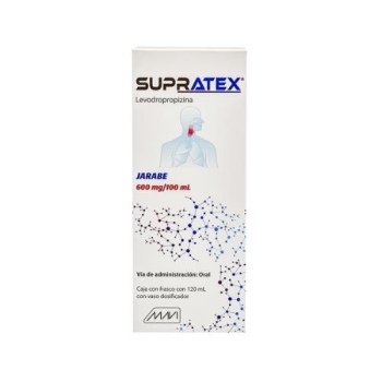 SUPRATEX (LEVODROPROPIZINA) SYRUP 600MG 120ML