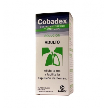 COBADEX SOLUCION Adulto 120 ML.   ( HISTIACIL  )225/225 MG.