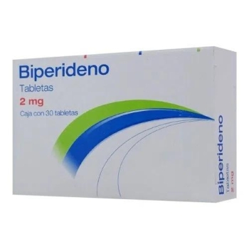 BIPERIDENO 2MG 30 TABLETAS