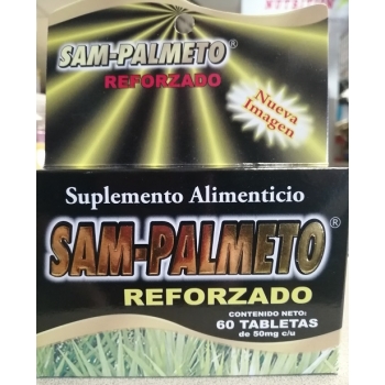 SAM-PALMETO 50 MG C/U C/60 TABLETAS