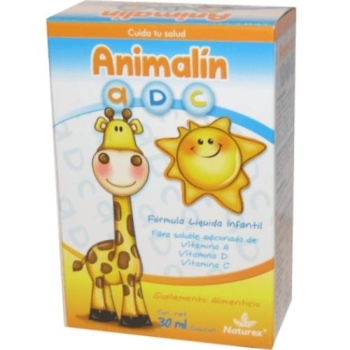 ANIMALIN (VITAMINA ,A.  D. C.)  30ML SOLUCION  *THIS PRODUCT IS ONLY AVAILABLE IN MEXICO