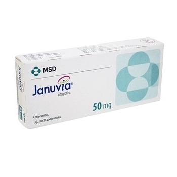 JANUVIA (SITAGLIPTINA)50MG 28 COMPRIMIDOS