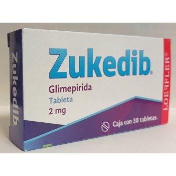 ZUKEDIB (GLIMEPIRIDE ) 2MG 30TABLETS