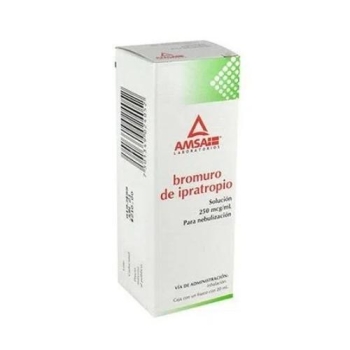 BROMURO DE IPRATROPIO (BROMURO DE IPRATROPIO MONOHIDRATADO) 250MCG FRASCO CON 20ML