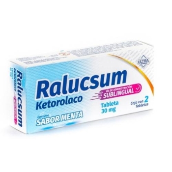 RALUCSUM (KETOROLACO) 30MG TABLETAS