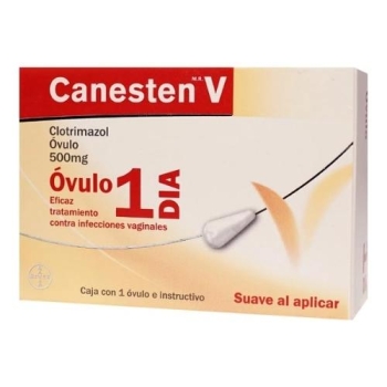 CANESTEN V (CLOTRIMAZOLE) 500ML 1 OVULE
