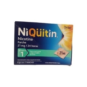 NIQÜITIN (NICOTINE) 21MG 7 PATCHES