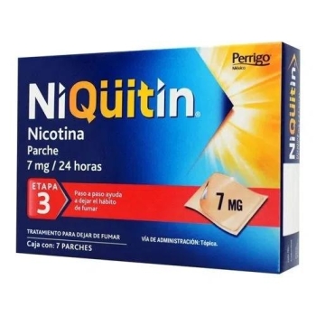 NIQÜITIN (NICOTINA) 7MG 7 PARCHES