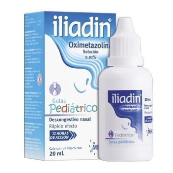 ILIADIN (OXIMETAZOLINE) 0.01% JAR WITH 20 ML