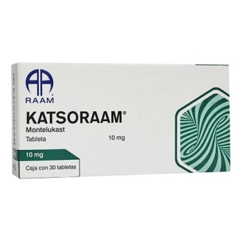 KATSORAAM (MONTELUKAST) 10MG 30TABLETAS