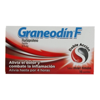 GRANEODIN F (FLURBIPROFENO) 8.75MG 16 PASTILLAS