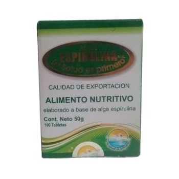 ALGA ESPIRULINA (ALGA ESPIRULINA) 50G 100 TABLETAS