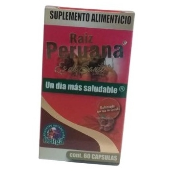 RAIZ PERUANA (PALO DE BRASIL, MICANIA, AHUAHUETE, GINGO BILOBA.) 60 CAPSULAS