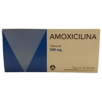 AMOXICILINA (AMOXICILINA) 500MG 12 CAPSULAS