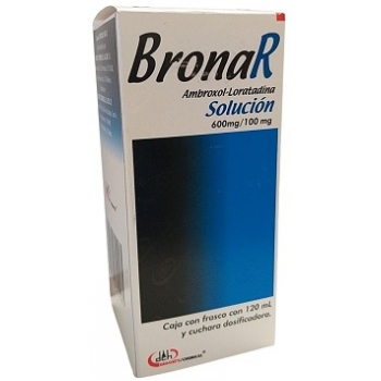 BRONAR (AMBROXOL,LORATADINA) 600MG/100MG JARABE