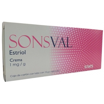 SONSVAL (ESTRIOL) 1MG/G CREMA VAGINAL CON APLICADOR