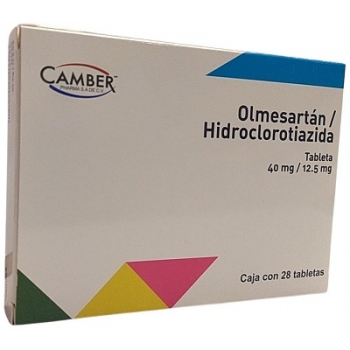 OLMESARTAN/HIDROCLOROTIAZIDA (OLMESARTAN/HIDROCLOROTIAZIDA) 40MG 28 TABLETAS